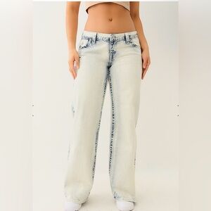 True Religion Light Blue Flare Jeans